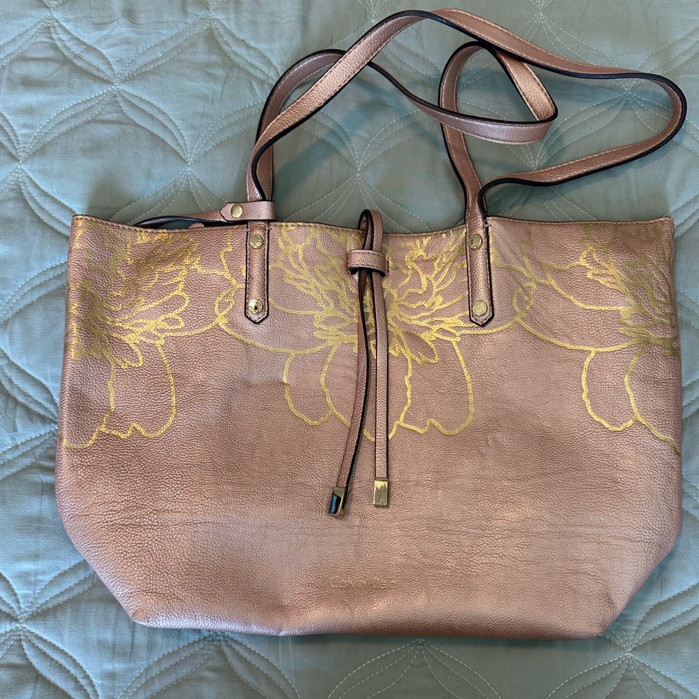 Calvin Klein Rose Gold Women's tote